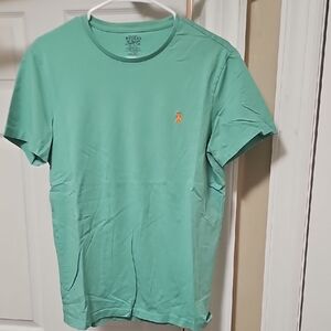 Polo by Ralph Lauren Mint Tee with Tangerine Logo